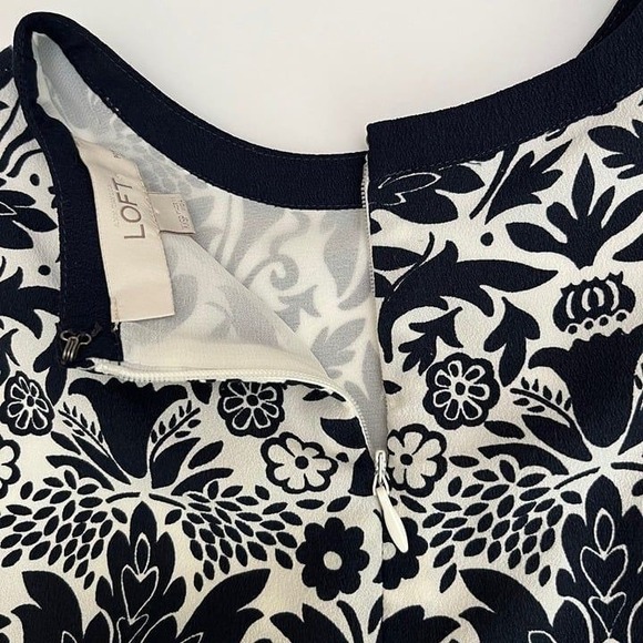 Loft Ann Taylor Floral Dress, Loft Business Casual XXS‎ Dresses, Ann Taylor C15 - Picture 6 of 10